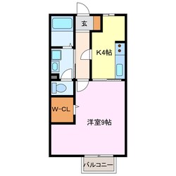 ＨＡＵＳ　ＡＮＯＮの物件間取画像